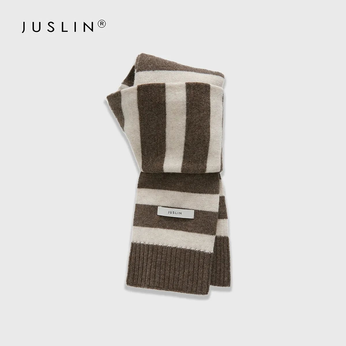 Cloud-feel Cashmere Knit Scarf