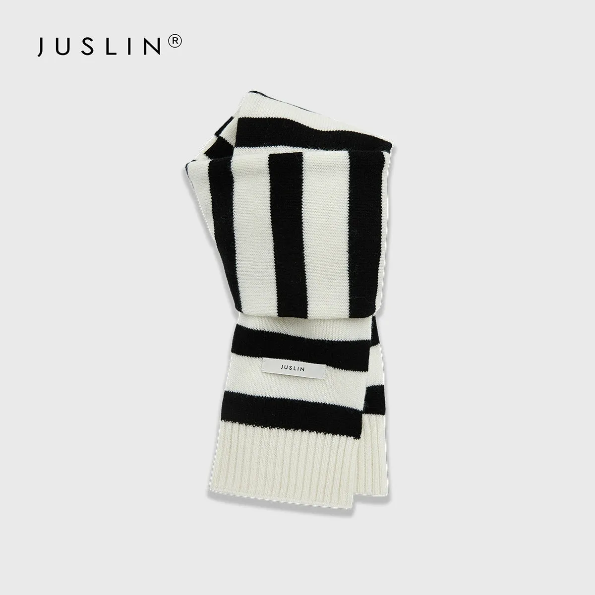 Cloud-feel Cashmere Knit Scarf