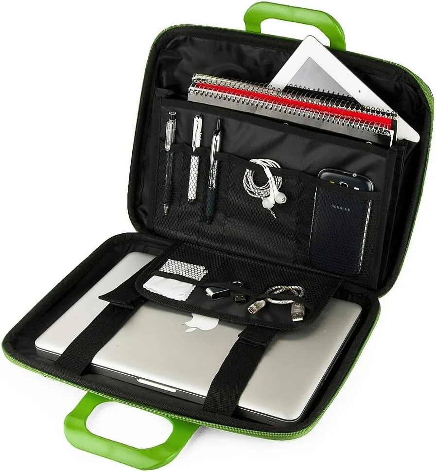 Comfortable Splash Proof Protective Tablet Bag with Top Handle, Removable Straps for Business Professionals, College, Travel