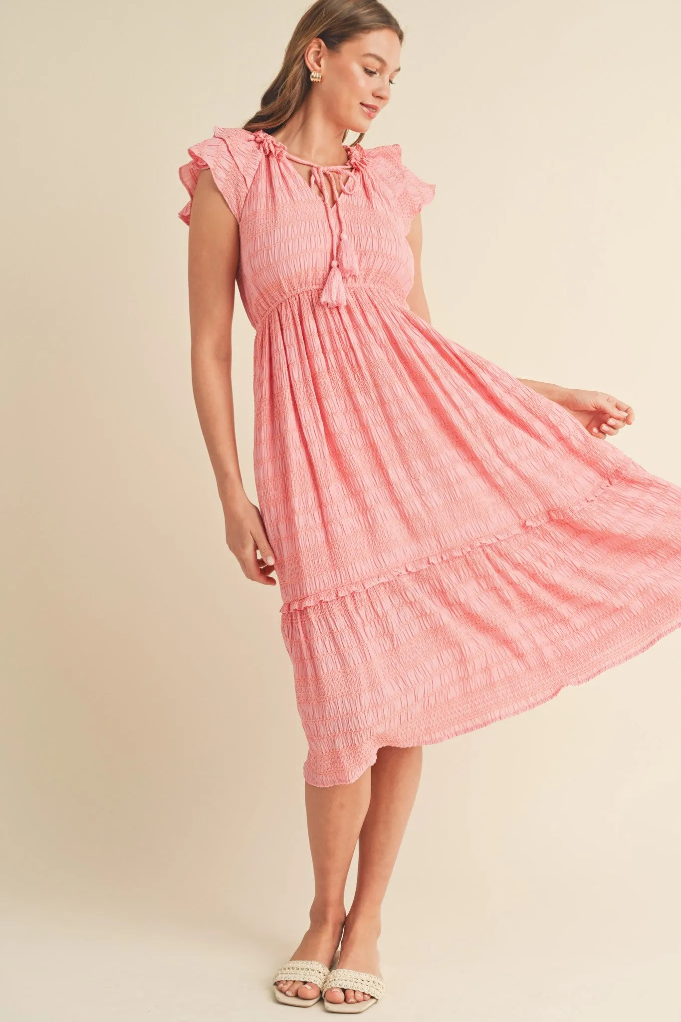 Country Charm Midi Dress