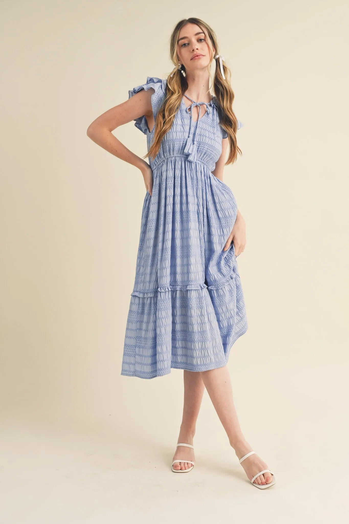 Country Charm Midi Dress