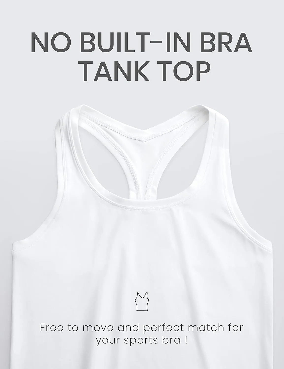 CRZ YOGA Butterluxe Racerback Workout Tank Tops for Women Tight Sleeveless Camisole Gym Athletic Yoga Shirts