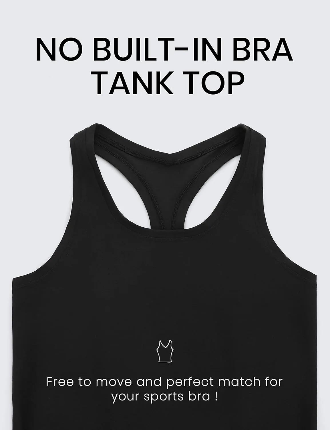 CRZ YOGA Butterluxe Racerback Workout Tank Tops for Women Tight Sleeveless Camisole Gym Athletic Yoga Shirts