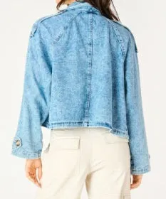 Denim Jacket - Washed Light Blue