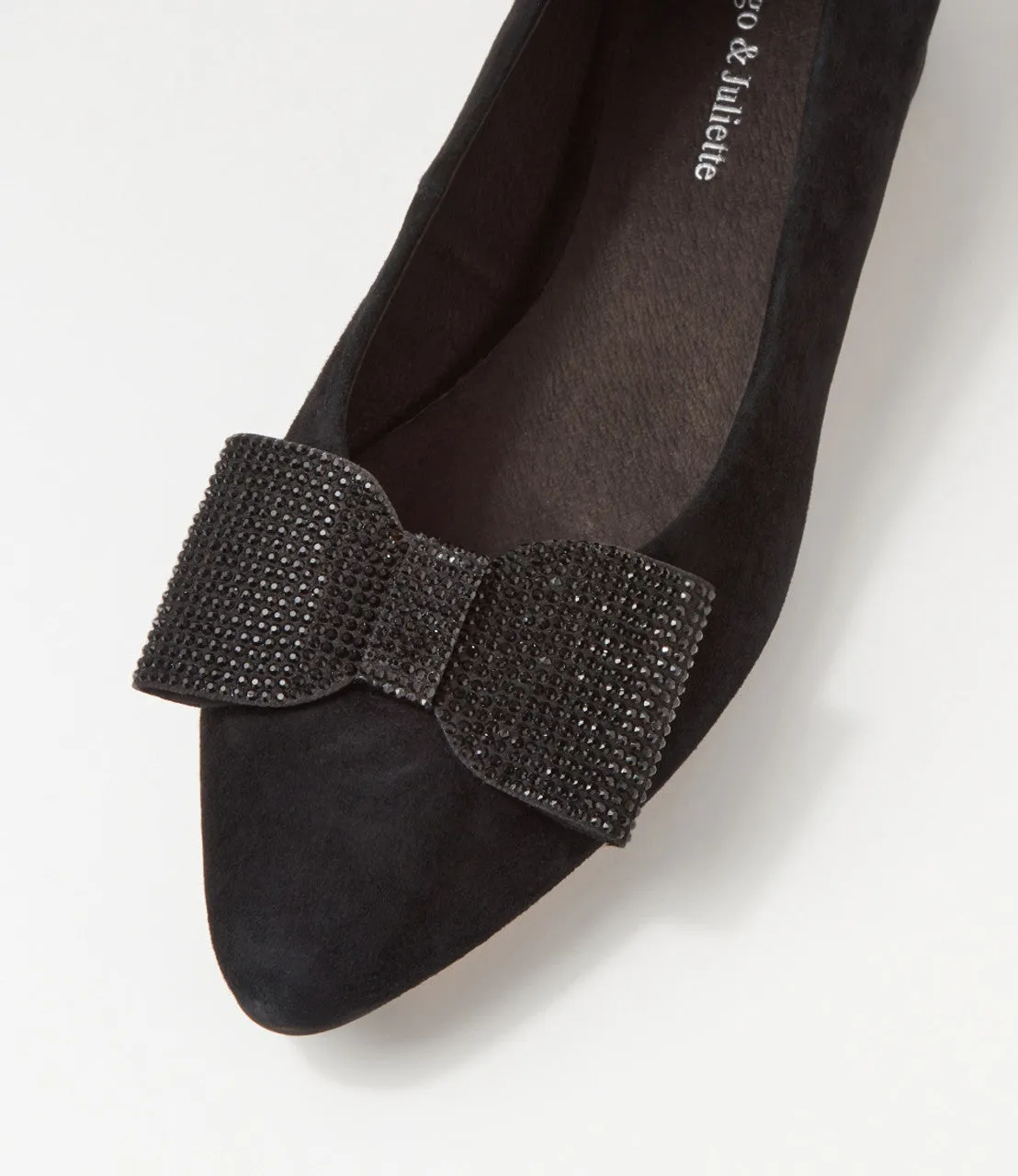 DJANGO & JULLIETTE Foraci Flat Shoe BLACK