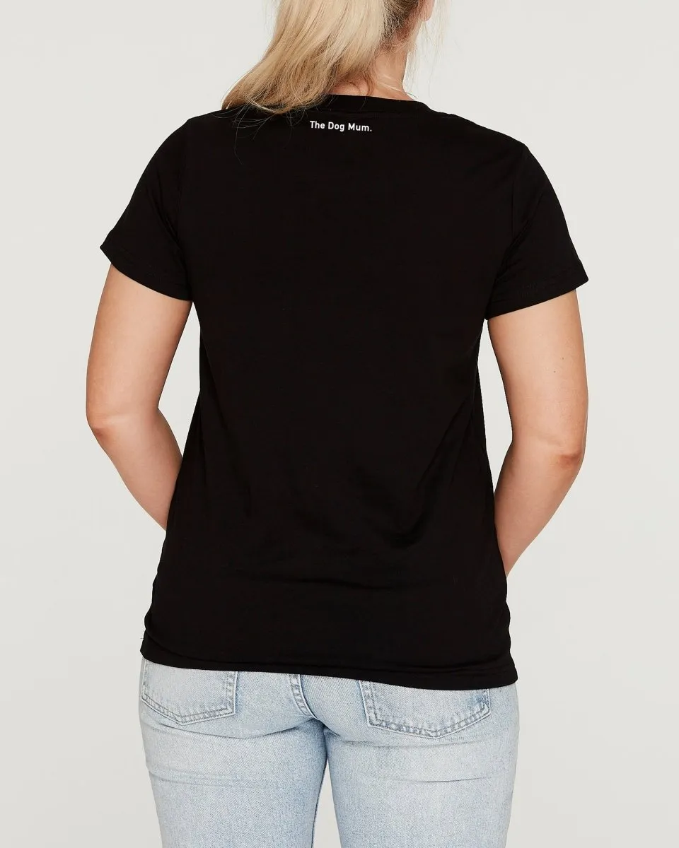 Dog Mum Leopard Panel Classic T-Shirt