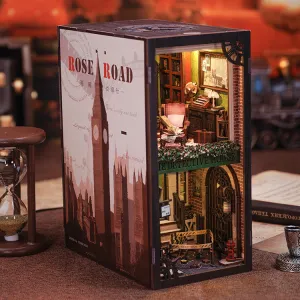 Dongpo Zhiyi Diy Wooden 3d Stereo Hand-assembled Book Stand Model Building Toy