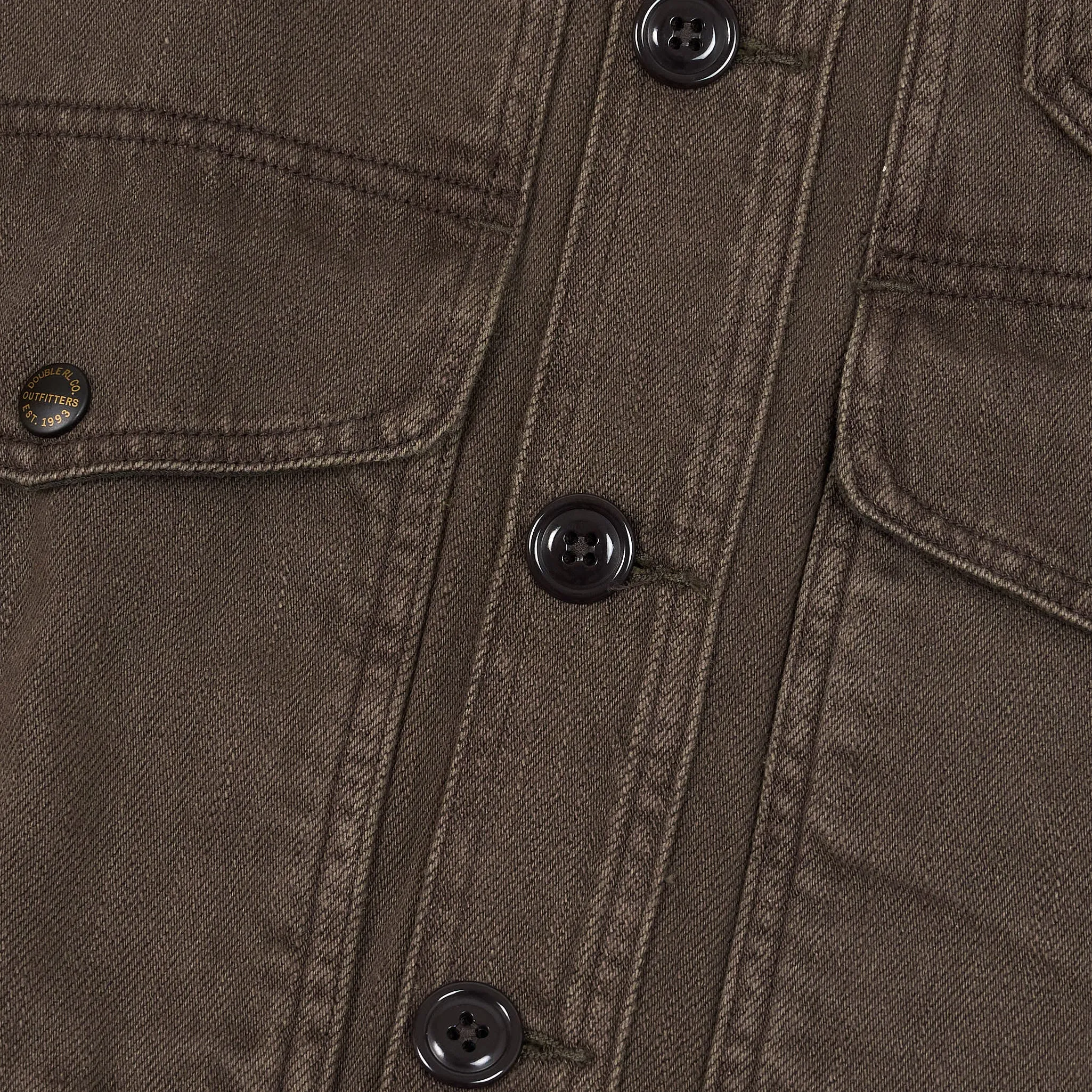 Double RL Cotton Overshirt Jacket