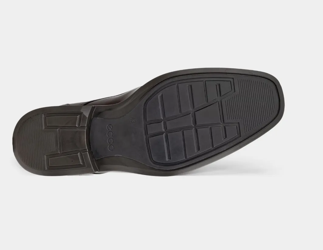 ECCO Men's Metropole Milan Plain Toe Dress Shoe Brown