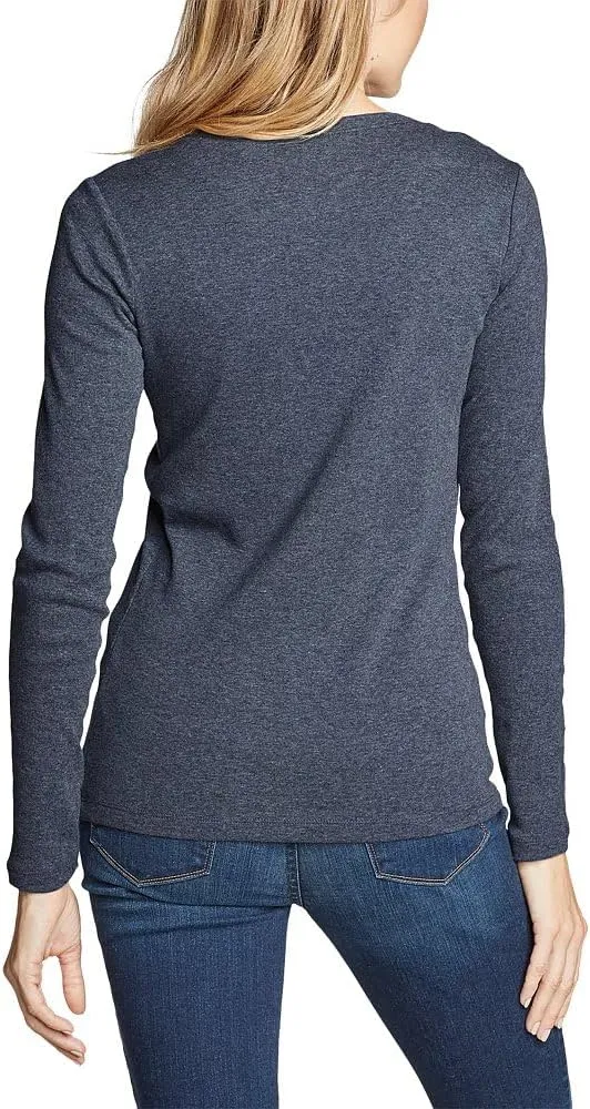 Eddie Bauer Women's Favorite Long-Sleeve Crewneck T-Shirt