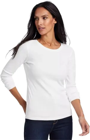Eddie Bauer Women's Favorite Long-Sleeve Crewneck T-Shirt