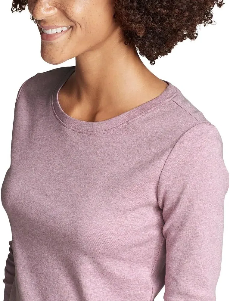 Eddie Bauer Women's Favorite Long-Sleeve Crewneck T-Shirt