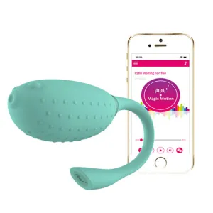 Egg Vibrator by Magic Motion Fugu Turquoise