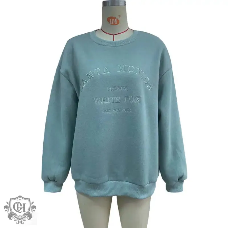 Embroidered Pullover Sweater