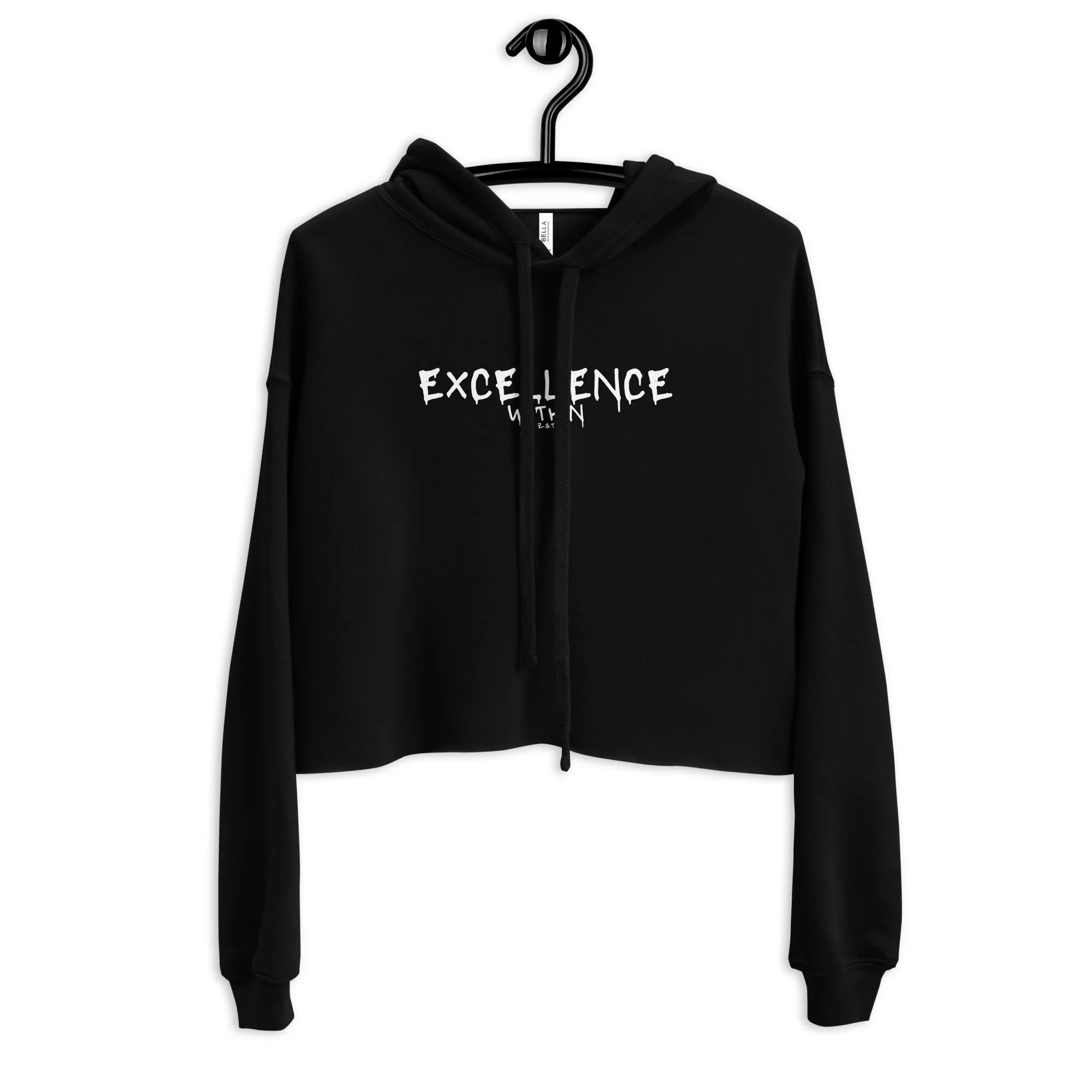 EXCELLENCE WITHIN: Crop Hoodie