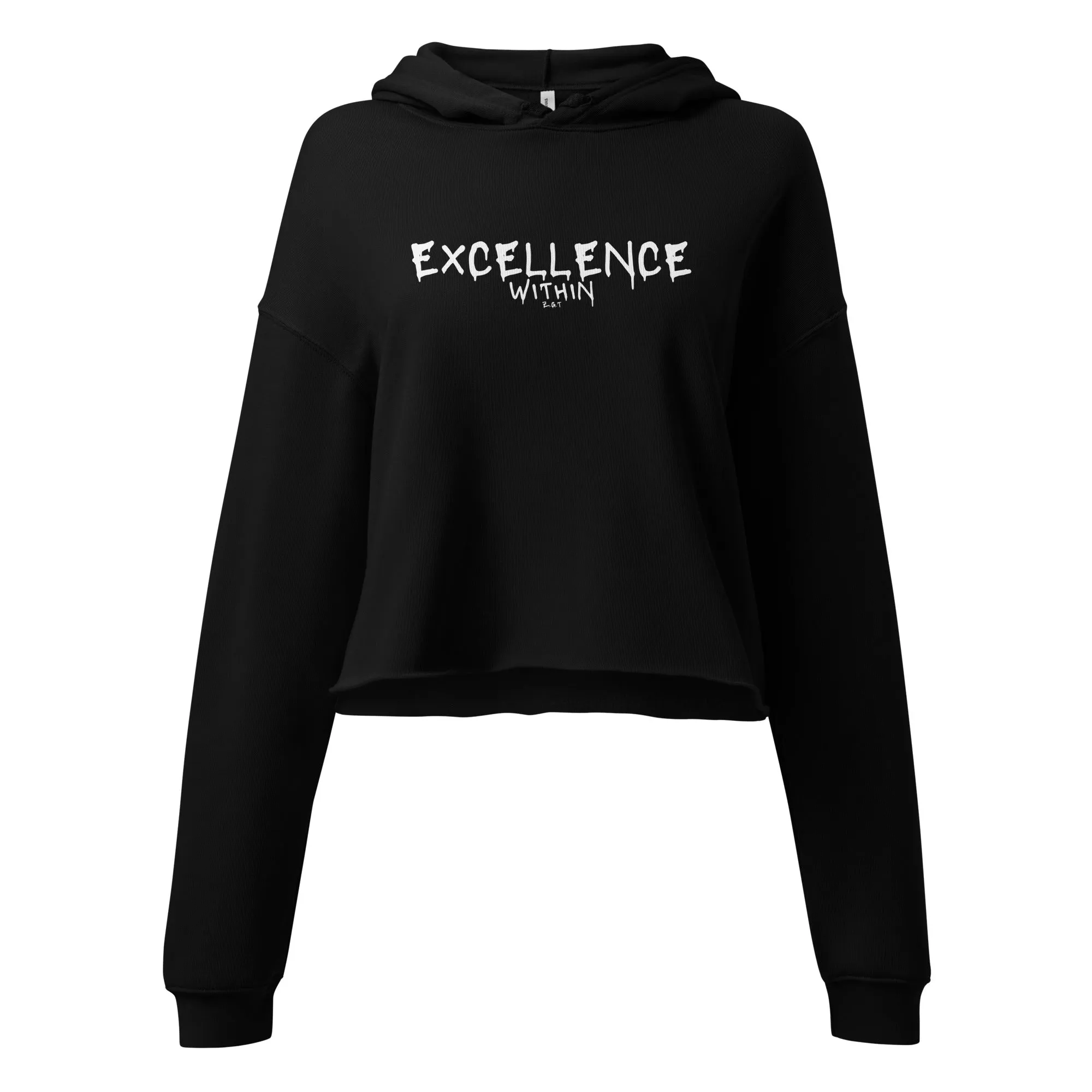 EXCELLENCE WITHIN: Crop Hoodie