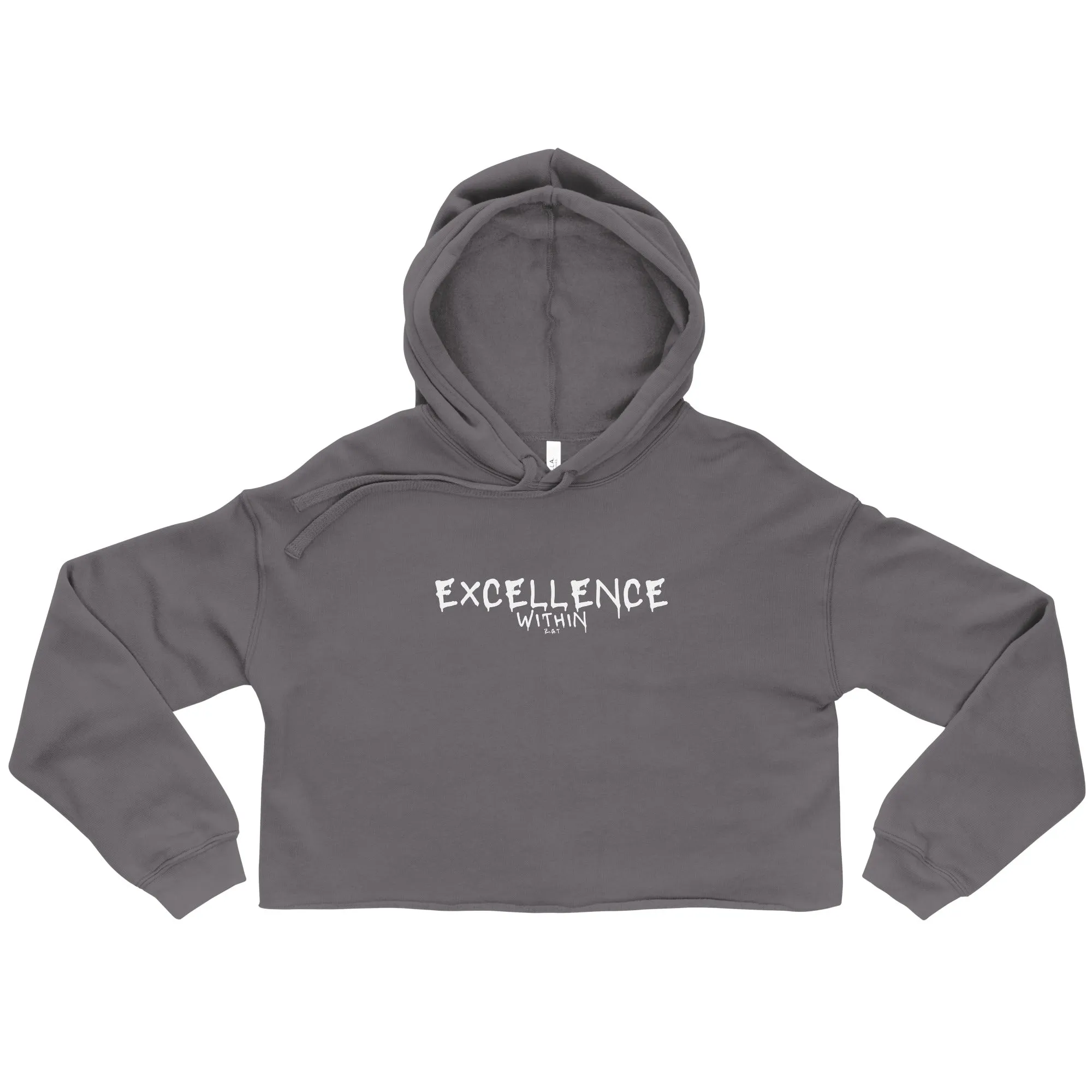 EXCELLENCE WITHIN: Crop Hoodie