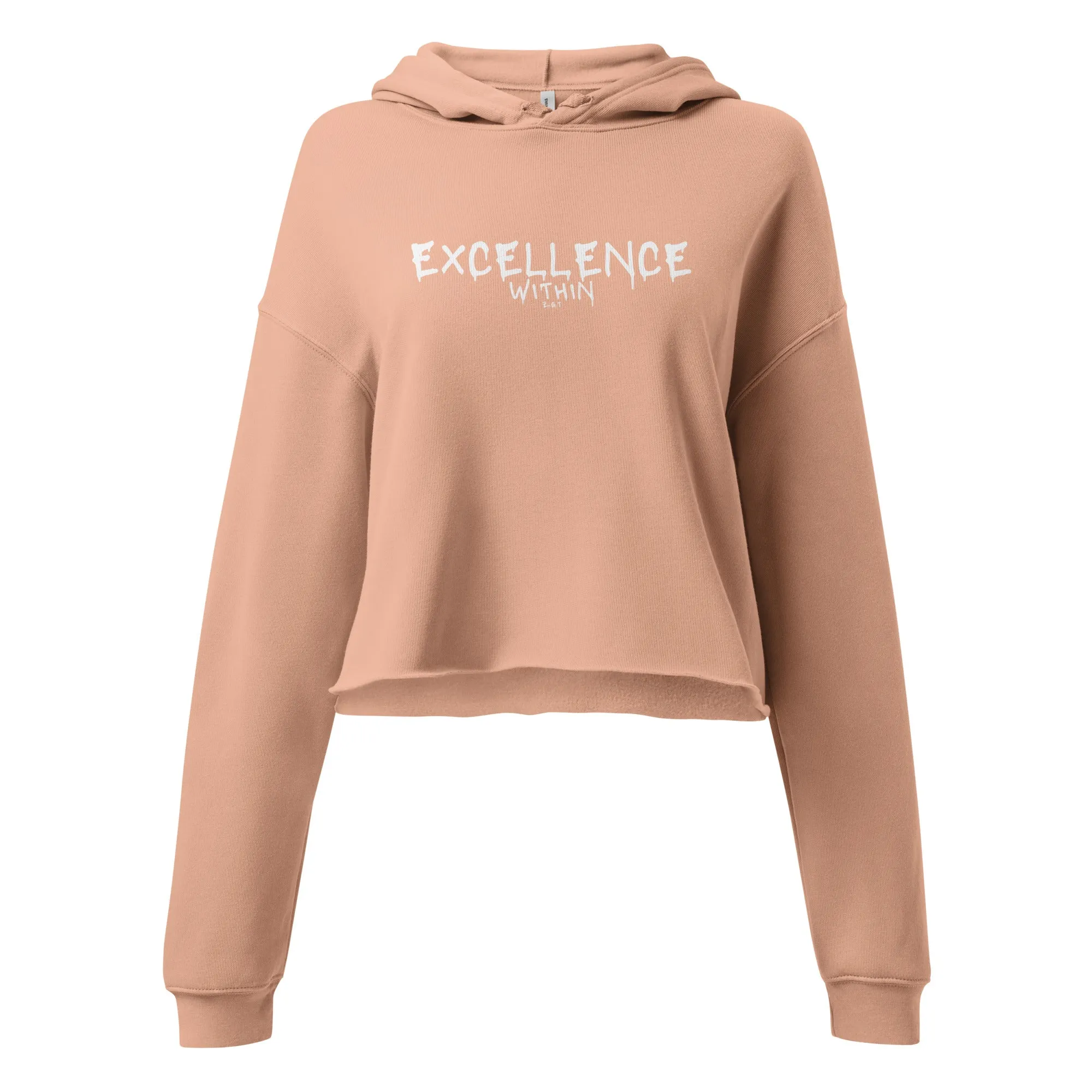 EXCELLENCE WITHIN: Crop Hoodie