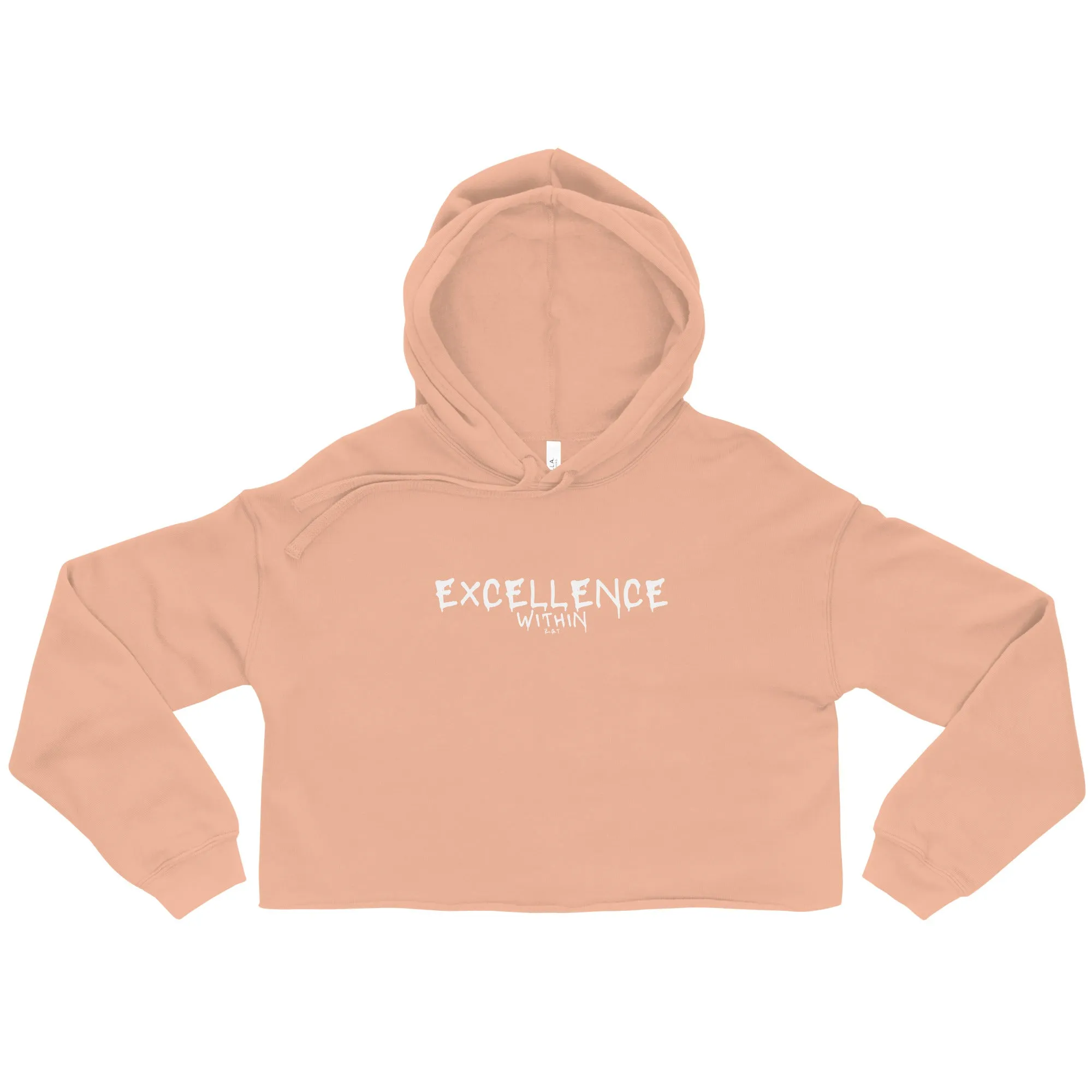EXCELLENCE WITHIN: Crop Hoodie
