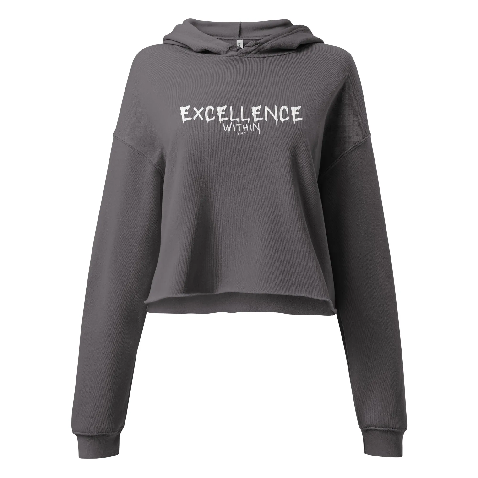 EXCELLENCE WITHIN: Crop Hoodie