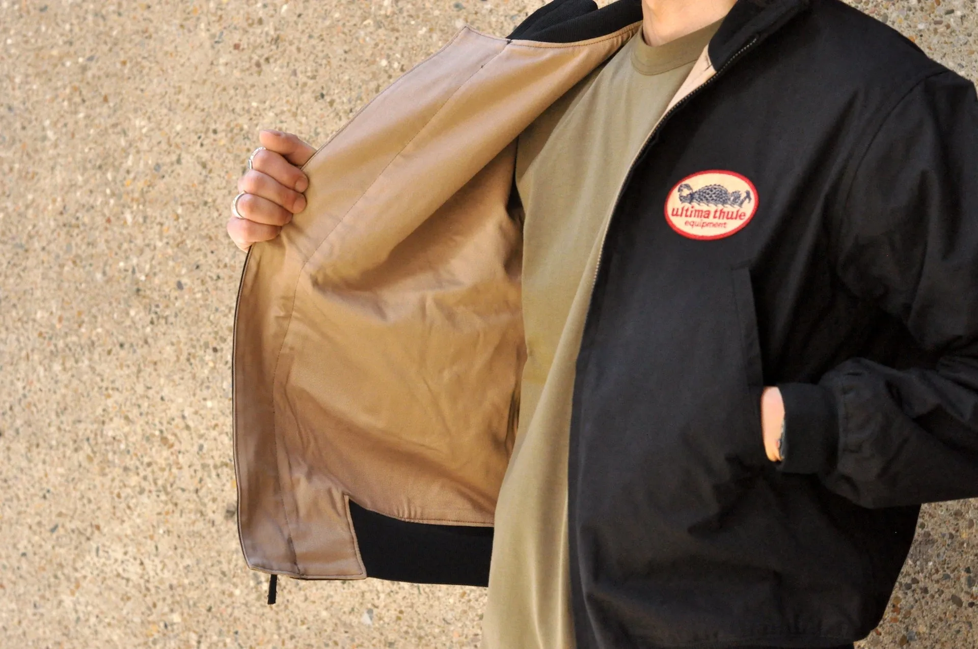 Freewheelers "Ancient Monster" Urbanite Versatile Jacket (Iron Navy)