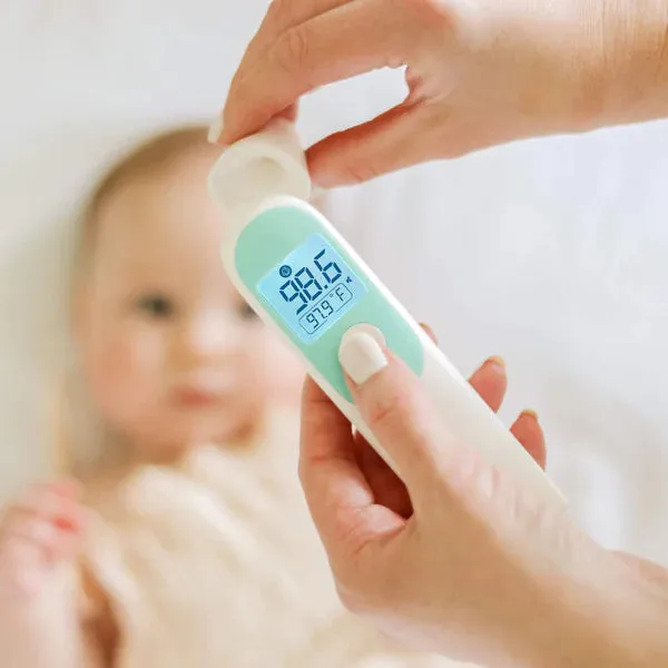 FridaBaby 3-In-1 Ear, Forehead   Touchless Infrared Thermometer