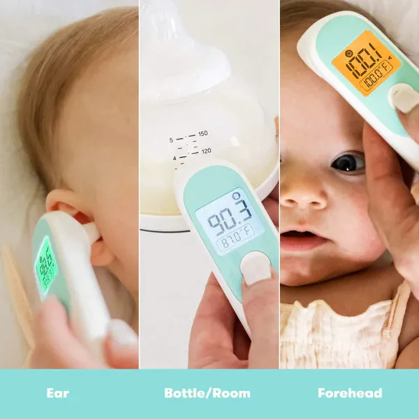 FridaBaby 3-In-1 Ear, Forehead   Touchless Infrared Thermometer