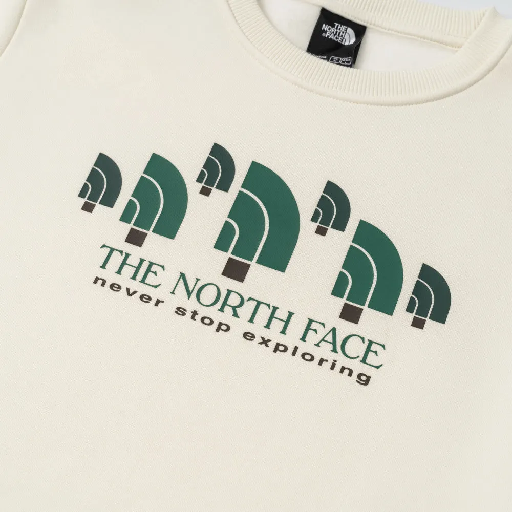 【FW24 秋冬・新品】The North Face Women's Tree Logo RLX Crew 8AT1 FW24 長袖衛衣 女裝 W'S