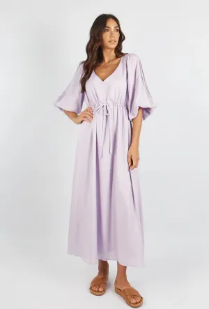 Girl And The Sun Cameo Maxi Dress - Lilac