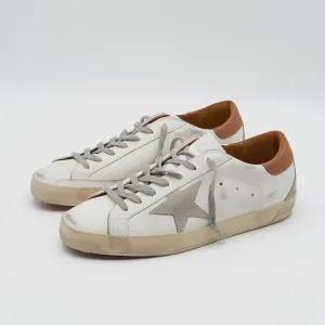 Golden Goose Superstar White Ice Brown Sneakers