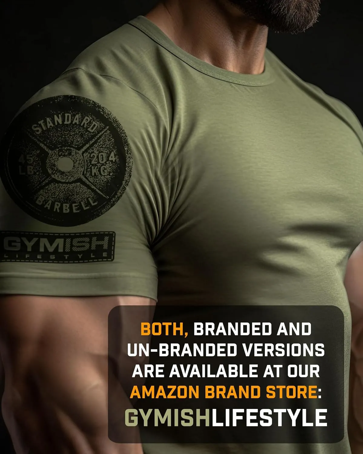 Gymish Lifestyle Gym Workout Shirts Men Motivational Gym T-Shirt Gift for Men