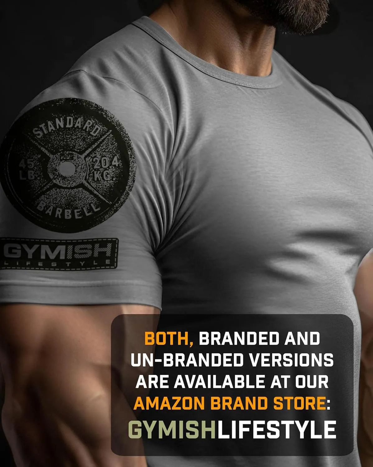 Gymish Lifestyle Gym Workout Shirts Men Motivational Gym T-Shirt Gift for Men