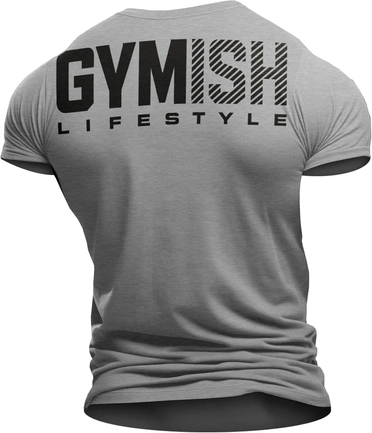 Gymish Lifestyle Gym Workout Shirts Men Motivational Gym T-Shirt Gift for Men