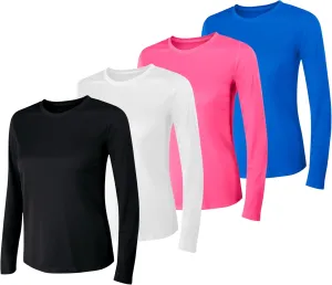 Hanes womens Sport Cool Dri Performance T-shirt, Short Or Long Sleeve