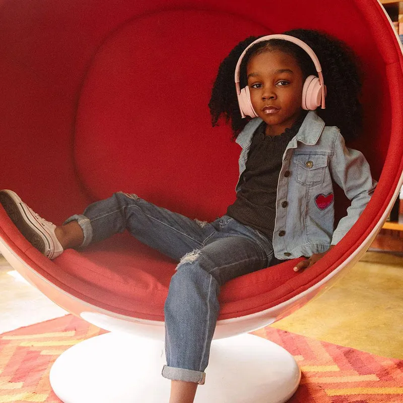 HAPPY PLUGS Play Youth Wireless Headphones - Pink Gold