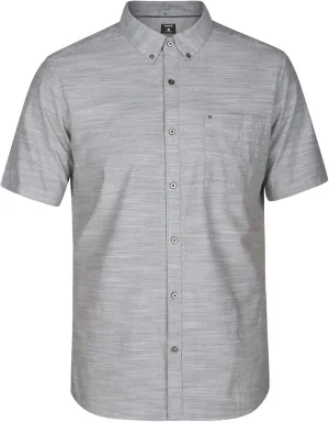 Hurley Men's One and Only Textured Short Sleeve Button Up
