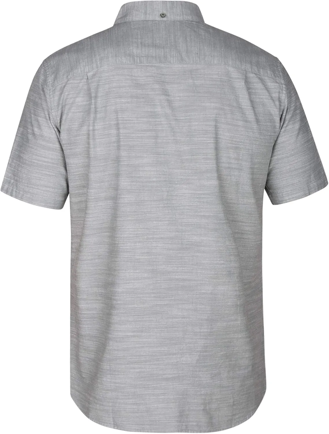 Hurley Men's One and Only Textured Short Sleeve Button Up