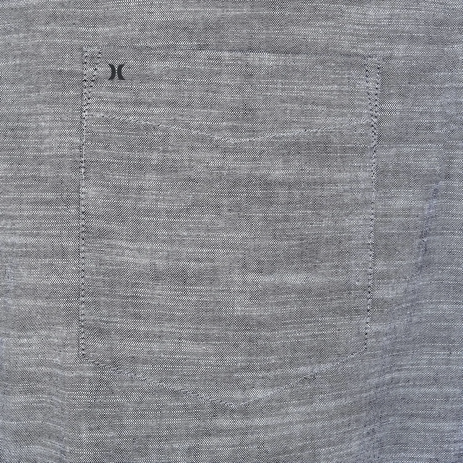 Hurley Men's One and Only Textured Short Sleeve Button Up