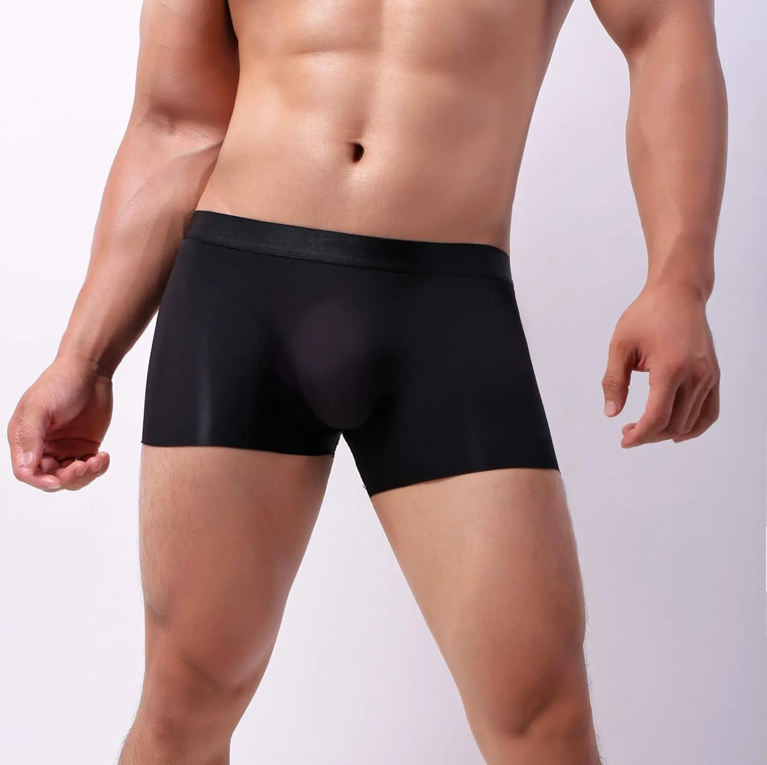 Ice Men's Silk Pants Underwear Comfortable Fashionable Breathable Seamless Sexy Lingerie Plus Size Underwear Comfy