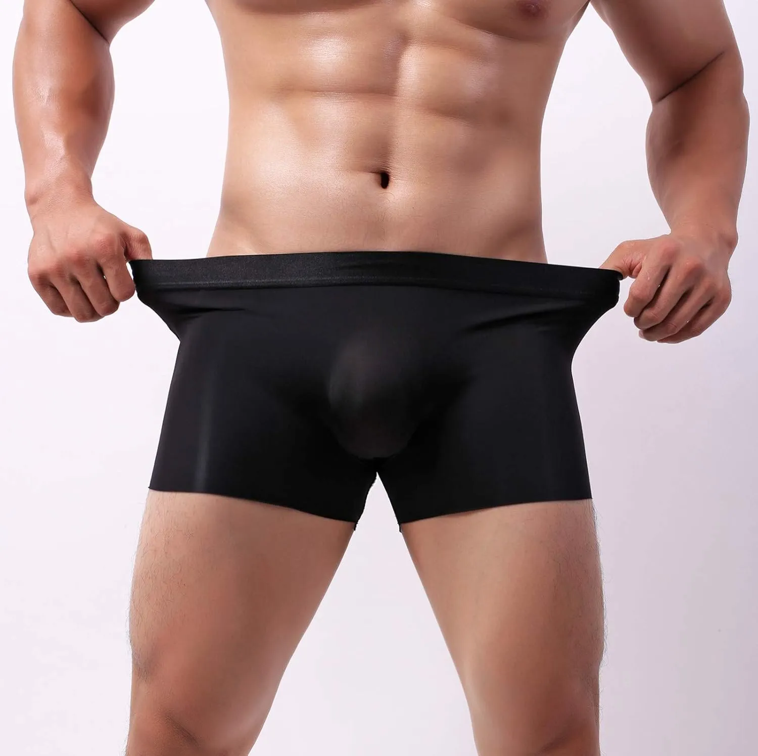 Ice Men's Silk Pants Underwear Comfortable Fashionable Breathable Seamless Sexy Lingerie Plus Size Underwear Comfy