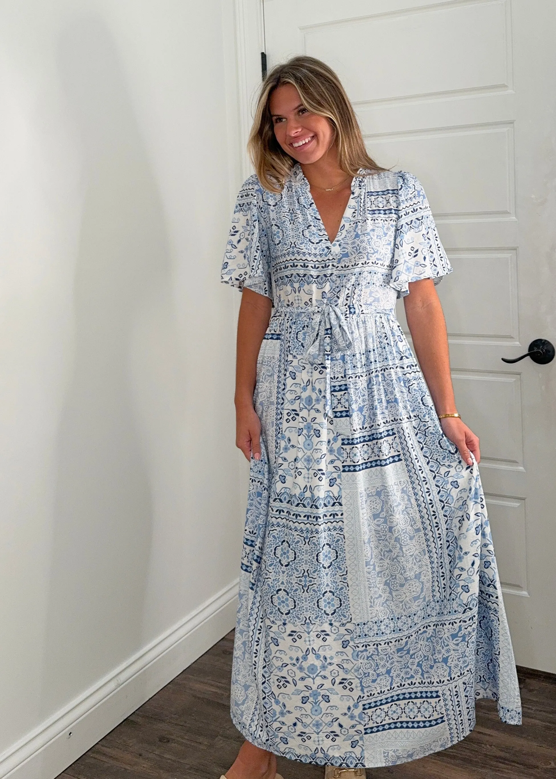Into The Sky Maxi Dress