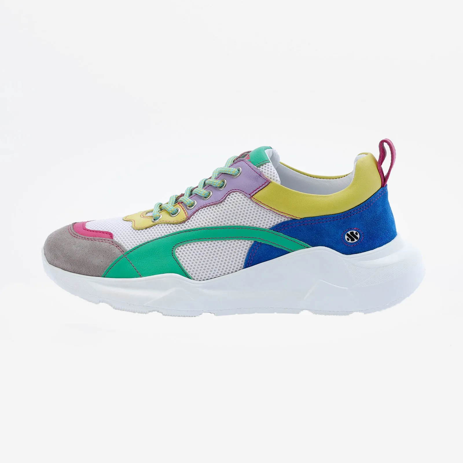 IZZI platform sneaker - bubble gum