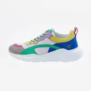 IZZI platform sneaker - bubble gum