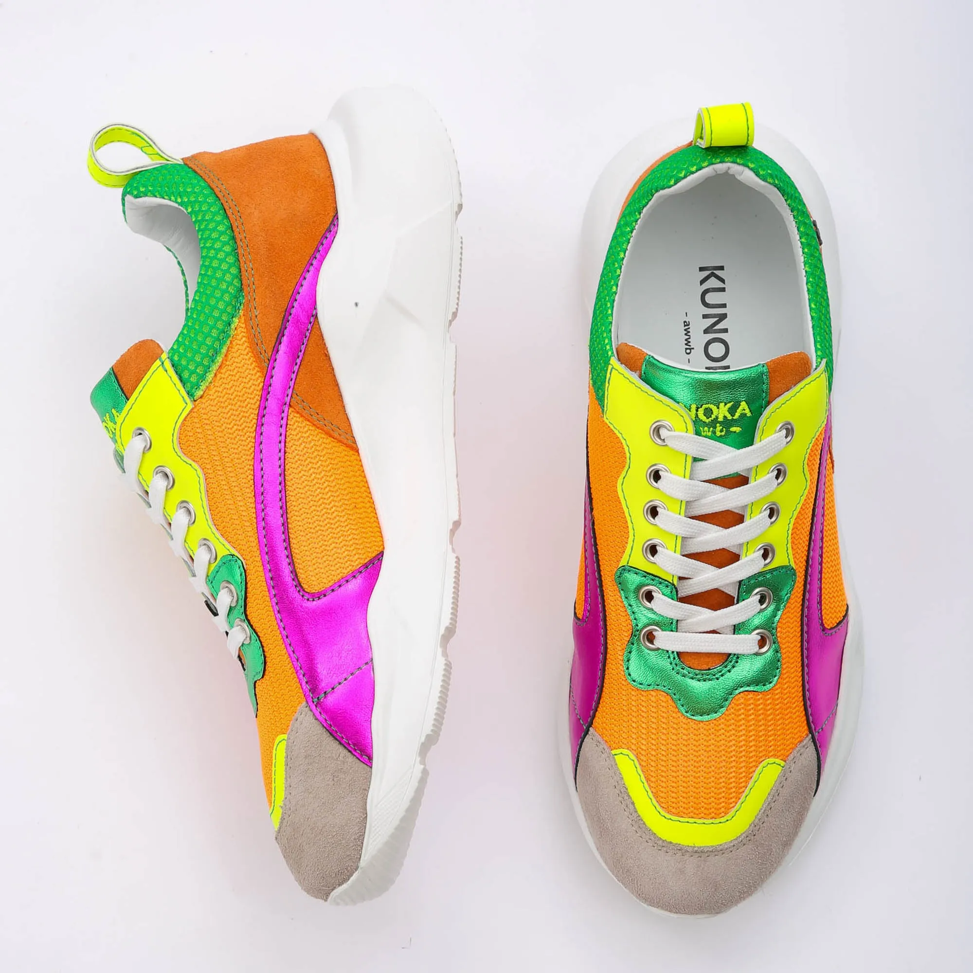 IZZI platform sneaker - multicolor