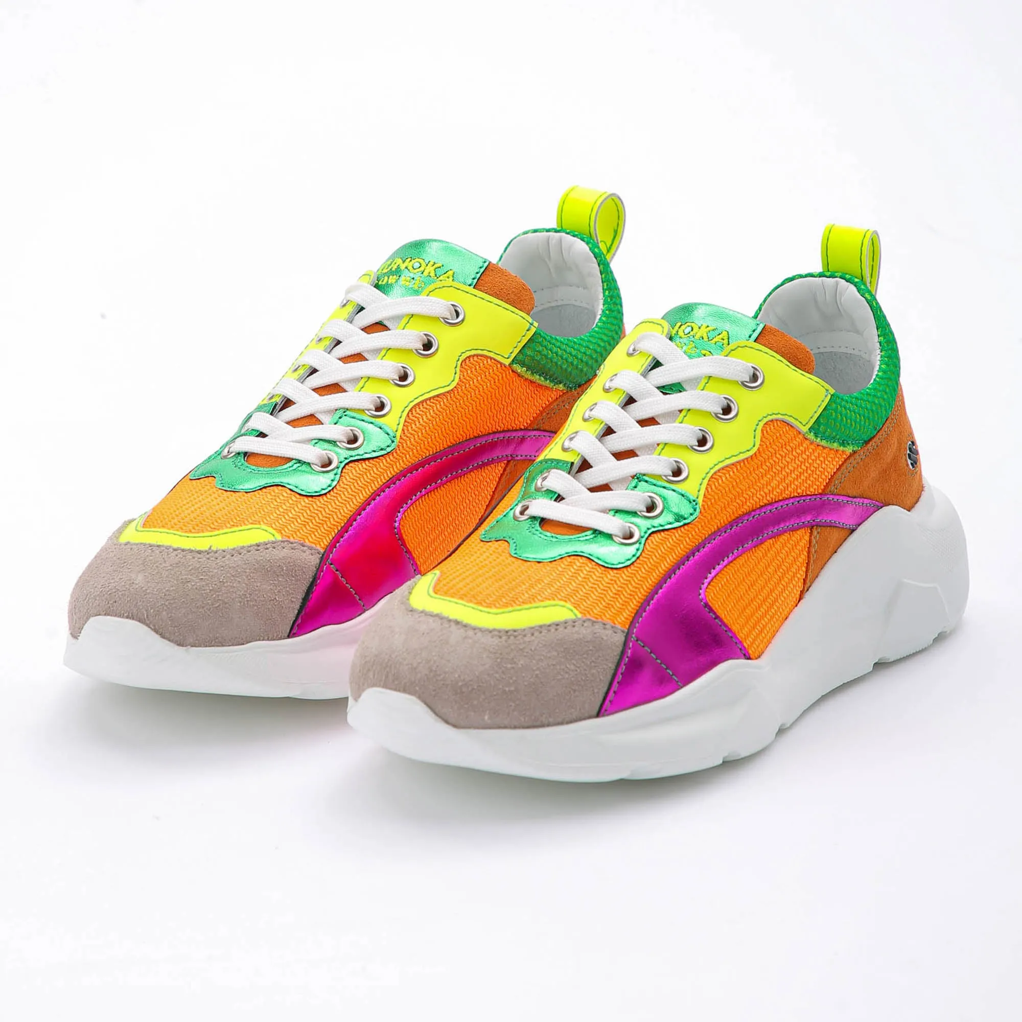IZZI platform sneaker - multicolor