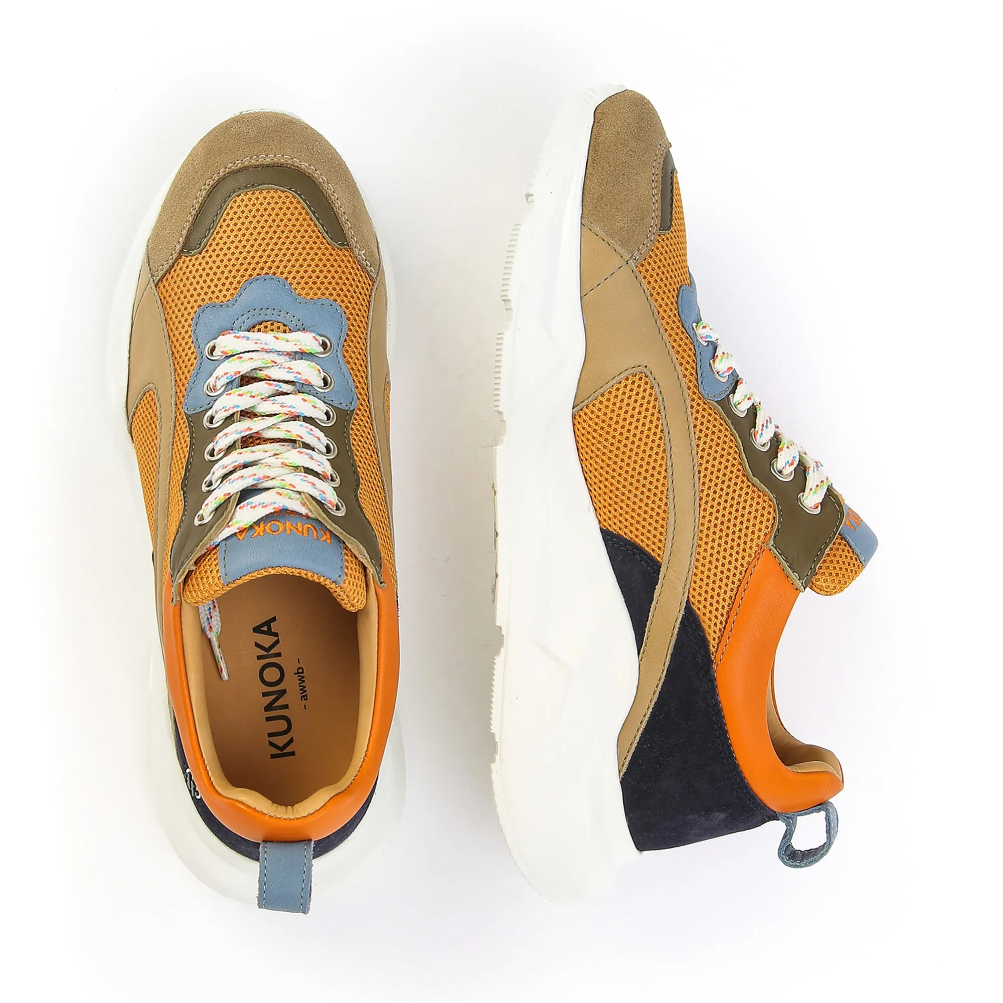 IZZI platform sneaker - star