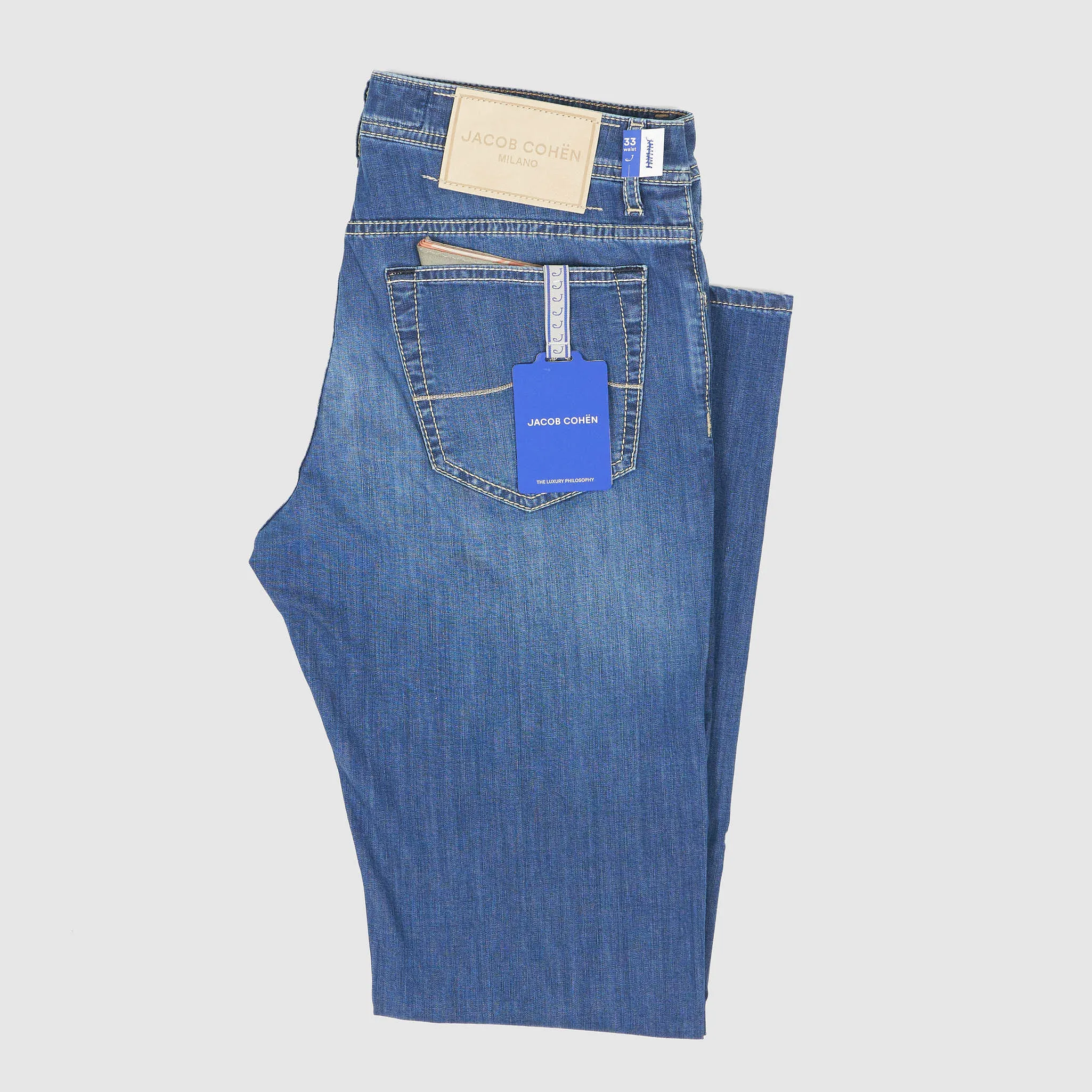 Jacob Cohen Rare Luxury Jeans Stone Washed
