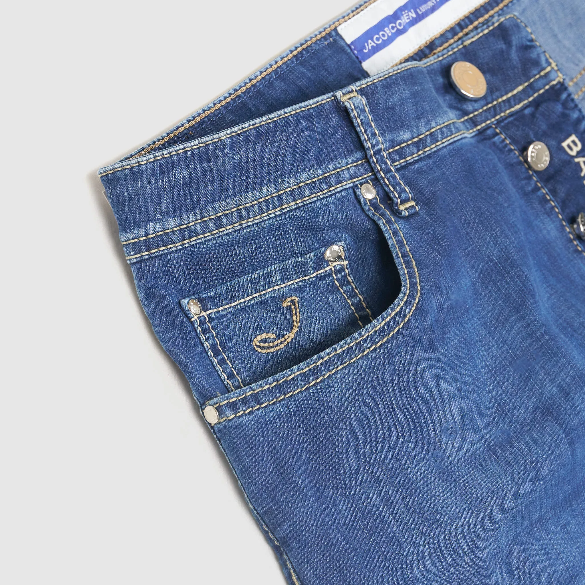 Jacob Cohen Rare Luxury Jeans Stone Washed