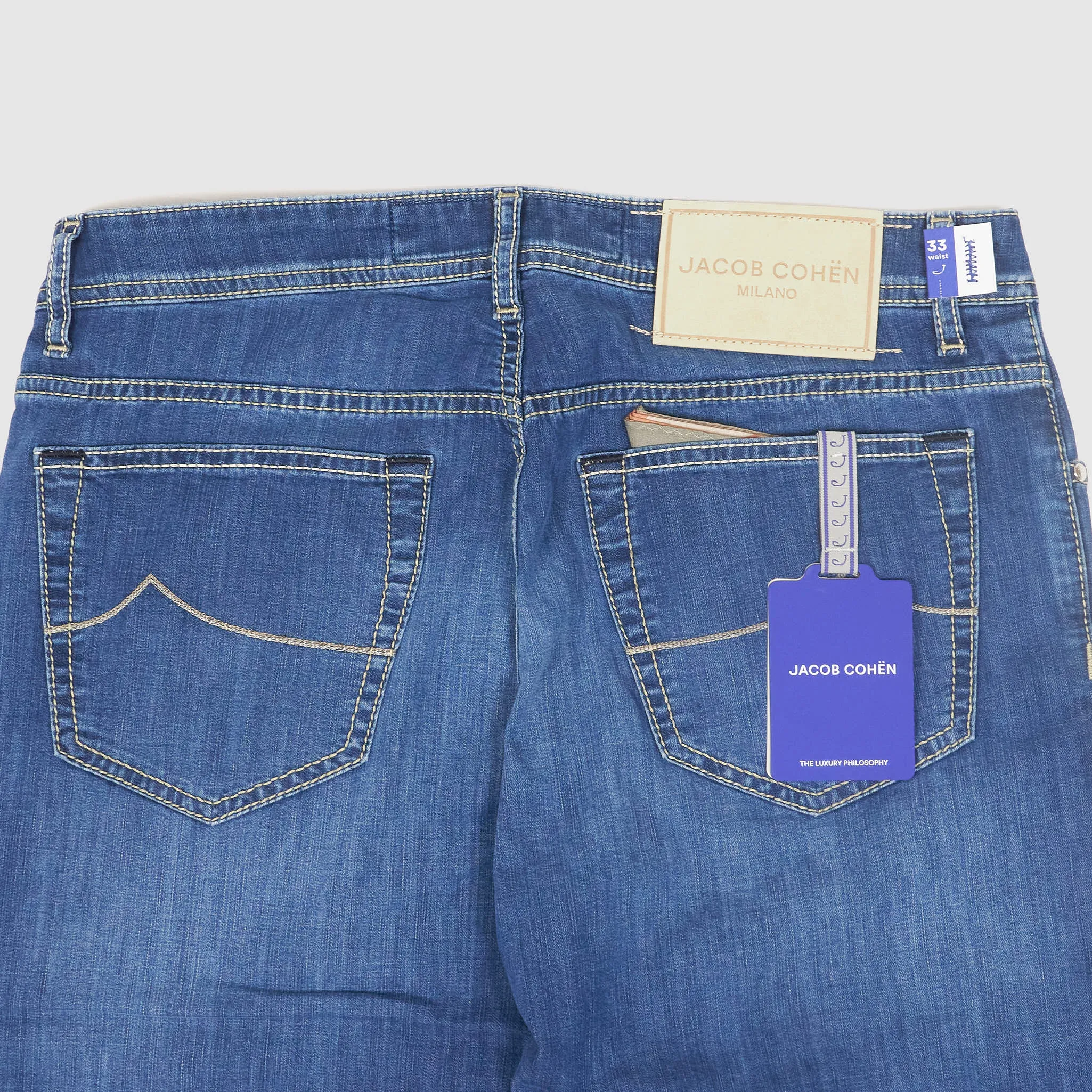 Jacob Cohen Rare Luxury Jeans Stone Washed