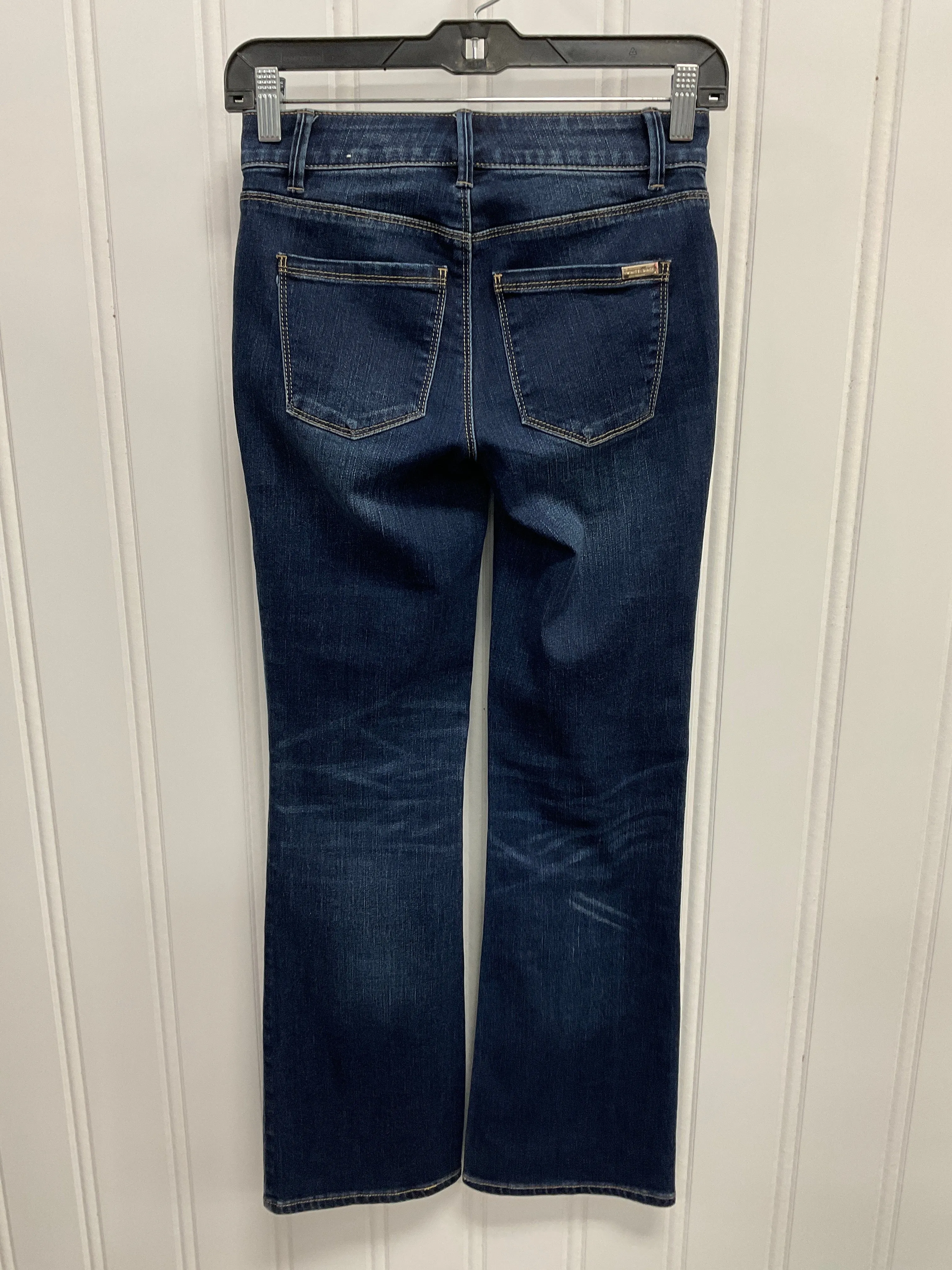 Jeans Boot Cut By White House Black Market In Blue Denim, Size:00P